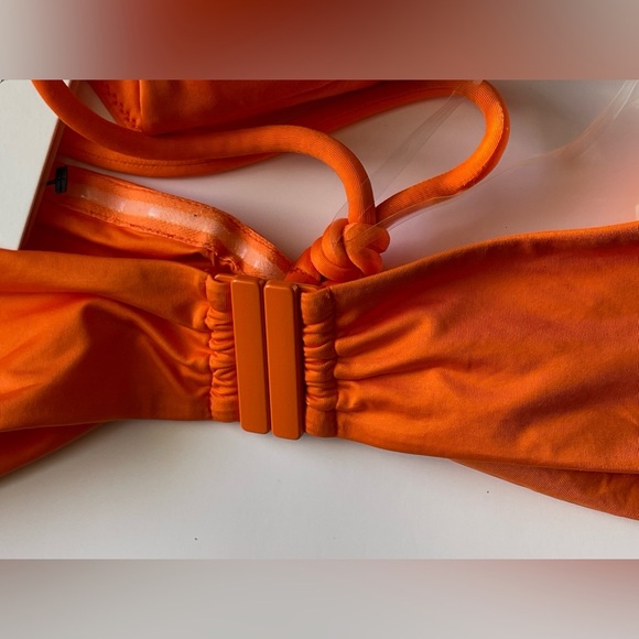 NWT A.L.C. Women's Orange Anita Bikini Set - Picture 5 of 5